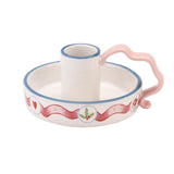 Cath Kidston Holly Spot Candlestick Holder