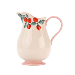 Cath Kidston Raspberry Ceramic Pitcher Jug/Vase