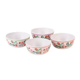 Cath Kidston Raspberry Melamine Cereal Bowl, Set of 4 - Cook N Dine