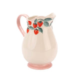Cath Kidston Raspberry Ceramic Pitcher Jug/Vase - Cook N Dine