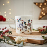 Royal Worcester Wrendale Designs Duck the Halls Mug (Ducks) - Cook N Dine