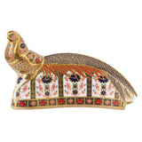 Royal Crown Derby Old Imari Solid Gold Band Royal Pheasant Paperweight - Limited Edition of 500 - Cook N Dine