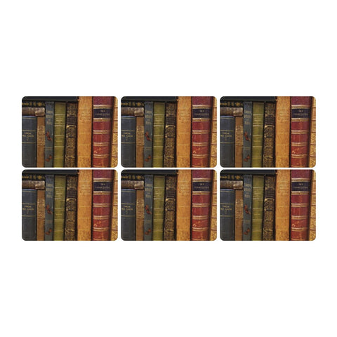 Pimpernel Archive Books Placemats Set of 6