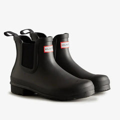 Hunter Women's Original Chelsea Boot in Black