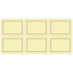 Pimpernel Classic Cream Placemats Set of 6