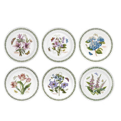Portmeirion Botanic Garden DinnePlate (Drum Shape) 26.7cm Set of 6