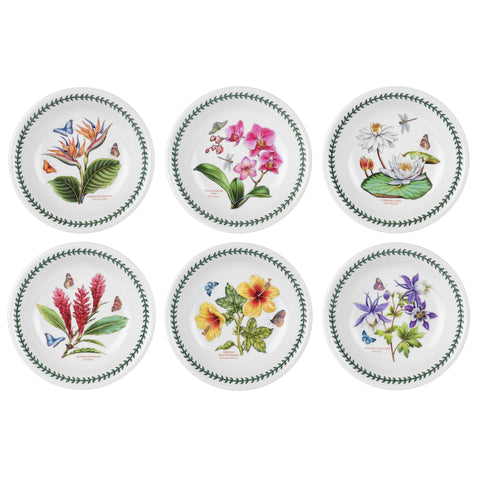 Portmeirion Exotic Botanic Garden Pasta Bowl Set of 6