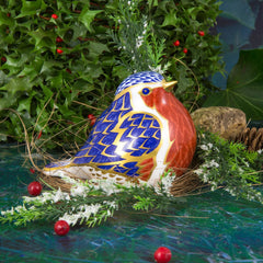 Royal Crown Derby Robin Paperweight