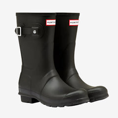 Hunter Women's Original Short Wellington Boots in Black