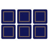 Pimpernel Classic Midnight Coasters Set of 6