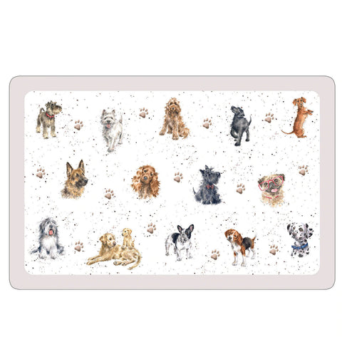 Royal Worcester Wrendale Designs Dogs Flexible Placemat