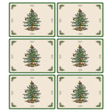 Pimpernel for Spode Christmas Tree Placemats Set of 6 - Cook N Dine