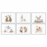 Pimpernel for Royal Worcester Wrendale Designs Christmas Placemats, Set of 6 - Cook N Dine
