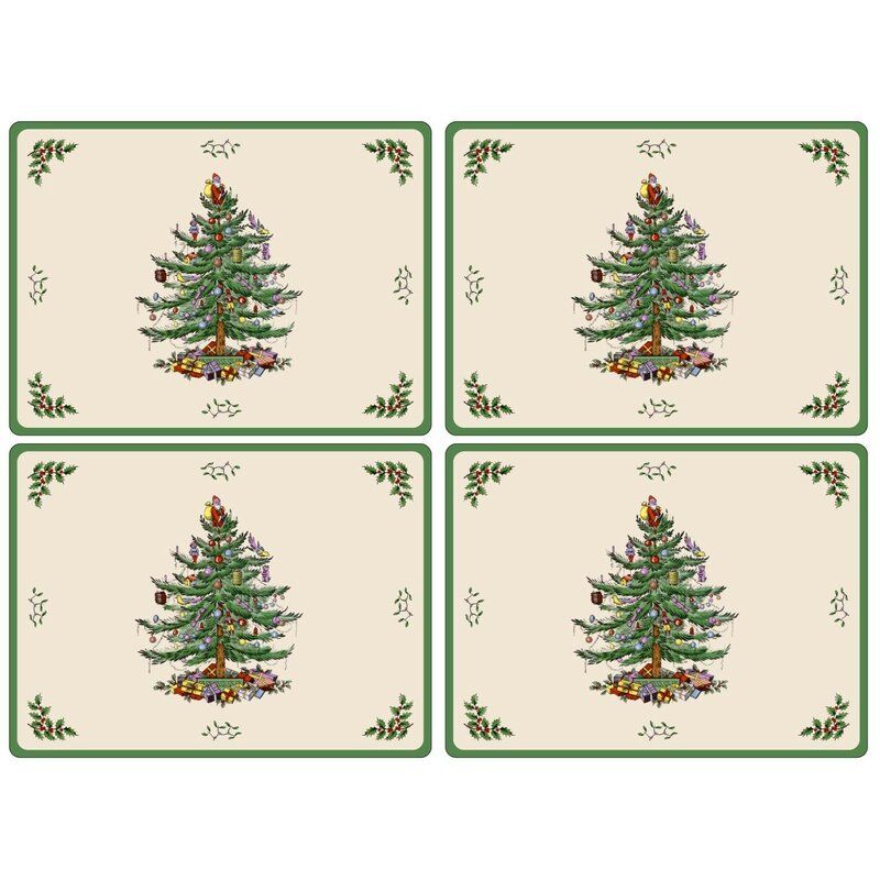 Pimpernel for Spode Christmas Tree Large Placemat Set of – Cook