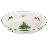 Spode Christmas Tree Oval Rim Dish - Cook N Dine