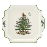 Spode Christmas Tree Square Handled Platter - Cook N Dine