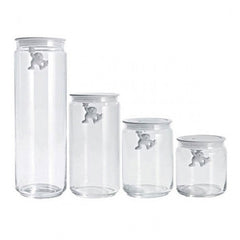 Alessi Gianni Glass Box in White 70cl