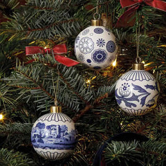 Spode Blue Italian Bouquet Bauble