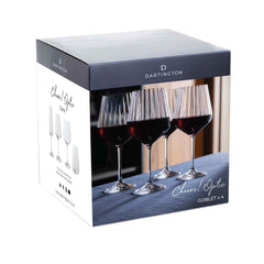 Dartington Cheers! Optic Goblet, Set of 4
