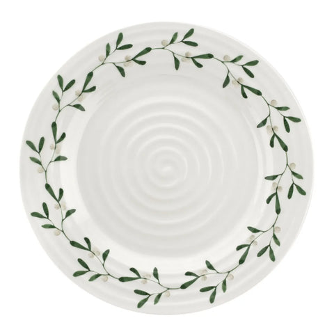 Sophie Conran for Portmeirion Mistletoe Dinner Plate, Set of 4