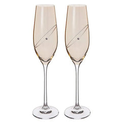 Dartington Gold Flute, Set of 2
