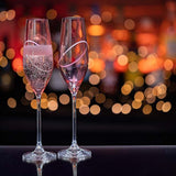 Dartington Ruby Flute, Set of 2