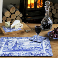 Pimpernel for Spode Blue Italian Placemats Set of 6