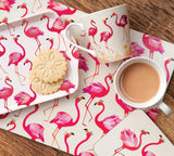 Portmeirion Sara Miller Flamingo Large Placemats Set of 4 - Cook N Dine