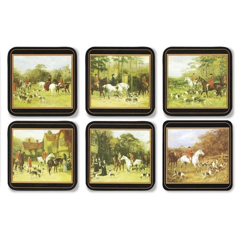 Pimpernel Tally Ho Coasters Set of 6