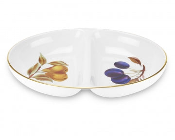 Royal Worcester Evesham Gold Divided Dish