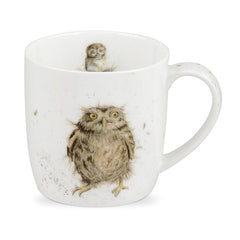 Royal Worcester Wrendale Designs What a Hoot Mug - Owl