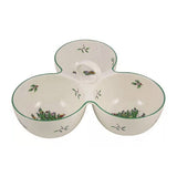 Spode Christmas Tree 3 Part Server with Handle - Cook N Dine