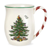 Spode Christmas Tree Mug with Peppermint Handles - Cook N Dine