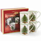 Spode Christmas Tree Mug 12oz Set of 4 - Cook N Dine