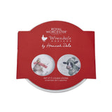 Royal Worcester Wrendale Designs Set of 2 Cow & Duck Coupe Plates - Cook N Dine
