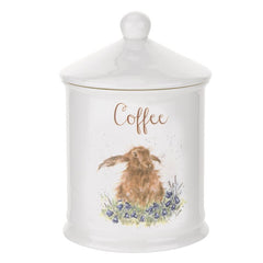 Royal Worcester Wrendale Designs Coffee Canister - Hare