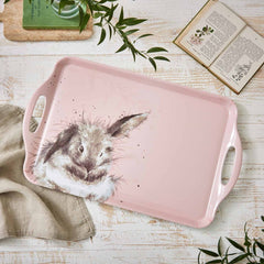 Royal Worcester Wrendale Designs Large Handled Tray - Rabbit