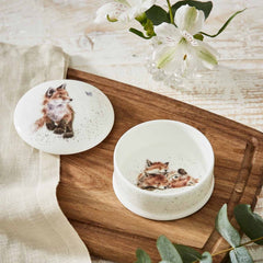 Royal Worcester Wrendale Designs Born to be Wild Fox Lidded Box