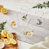 Royal Worcester Wrendale Designs Tumblers, Set of 4 - Assorted Animals - Cook N Dine