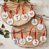 Royal Worcester Wrendale Designs 12 Days of Christmas Decorations - Cook N Dine
