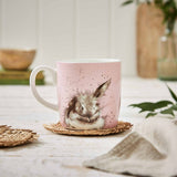 Royal Worcester Wrendale Designs Bathtime Bunny Large Mug - Cook N Dine