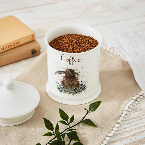 Royal Worcester Wrendale Designs Coffee Canister - Hare