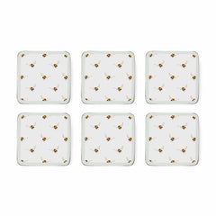 Pimpernel for Royal Worcester Wrendale Designs 'The Bee' Coasters Set of 6