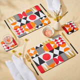Pimpernel Go Bold Coasters Set of 6 - Cook N Dine