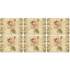 Pimpernel Antique Rose Linen Placemats Set of 6