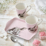 Royal Worcester Wrendale Designs Bathtime Mug & Tray Set - Cook N Dine
