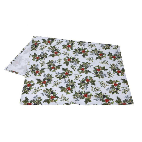 Pimpernel for Portmeirion The Holly and the Ivy Tea Towel