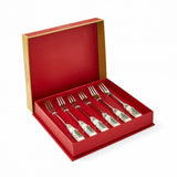 Spode Christmas Tree Pastry Forks Set of 6 - Cook N Dine