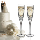Waterford Crystal Occasions True Love Champagne Flutes Set of 2 - Cook N Dine