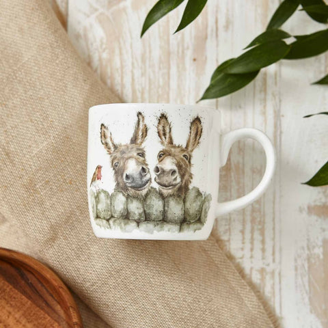 Royal Worcester Wrendale Designs Hee-Haw (Donkey) Mug